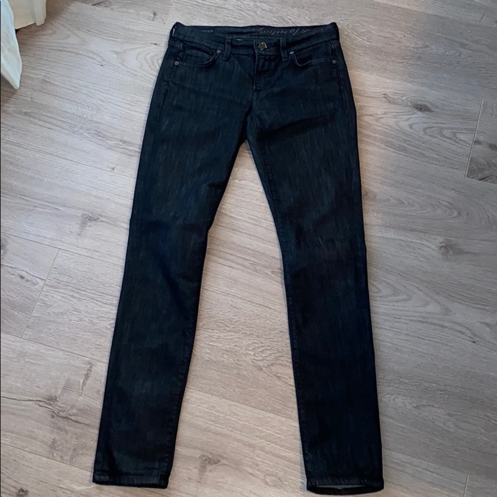Citizens of Humanity Low Waist Skinny Leg Jeans